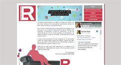 Desktop Screenshot of fundacionrojasestape.com